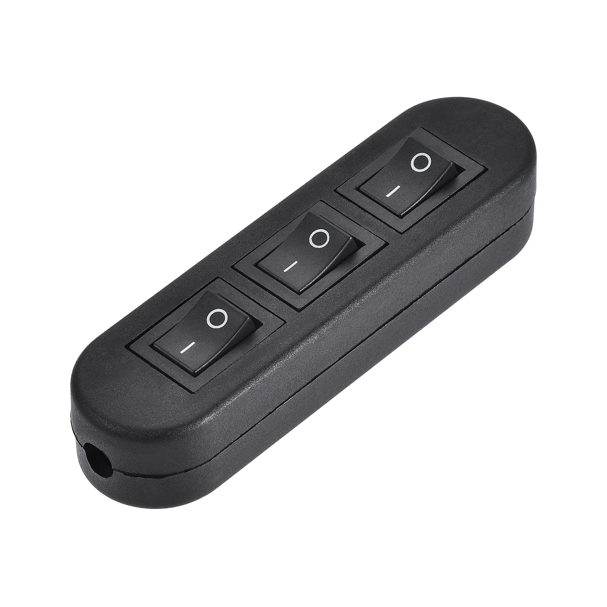 

Uxcell Cord Switch On-Off Control SPST 3 Rocker Switch for Bedroom Table Lamp Desk Light Black