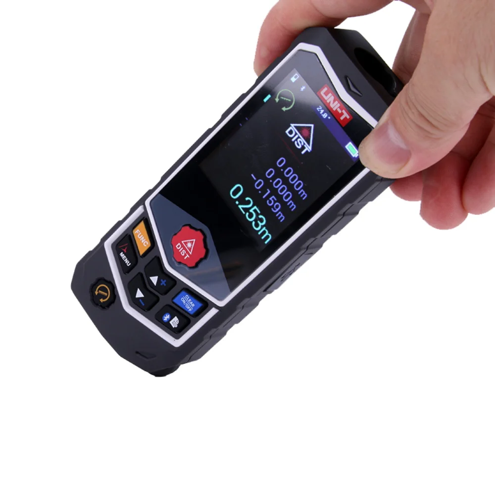 UNI-T LM120D PRO High-precision Handheld Song Surface Bluetooth Laser Range finder Lectronic ruler infrared range | Инструменты