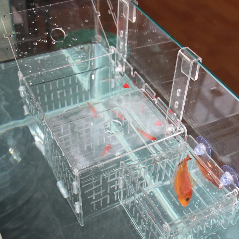 Акриловая изолирующая коробка для аквариума инкубатор распределительная