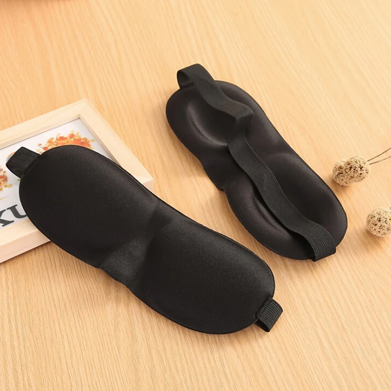 

3D спальный маска на глаза для отдыха глазную повязку унисекс 3 вида стилей для сна во время путешествий мягкий натуральный мягкий теневая че...