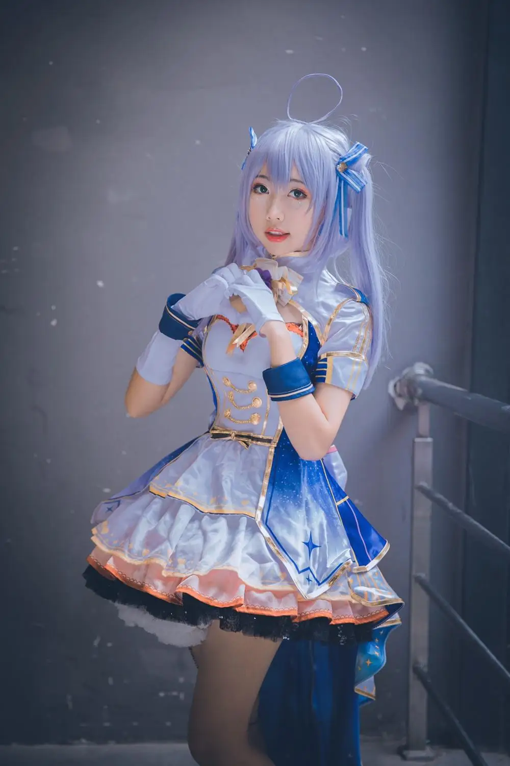 

Anime Vitural Adols Next To You Season 2 Li Qingge Rose Isabella Jingji Tamamo Uranova Cosplay Costume Dress Uniform Halloween