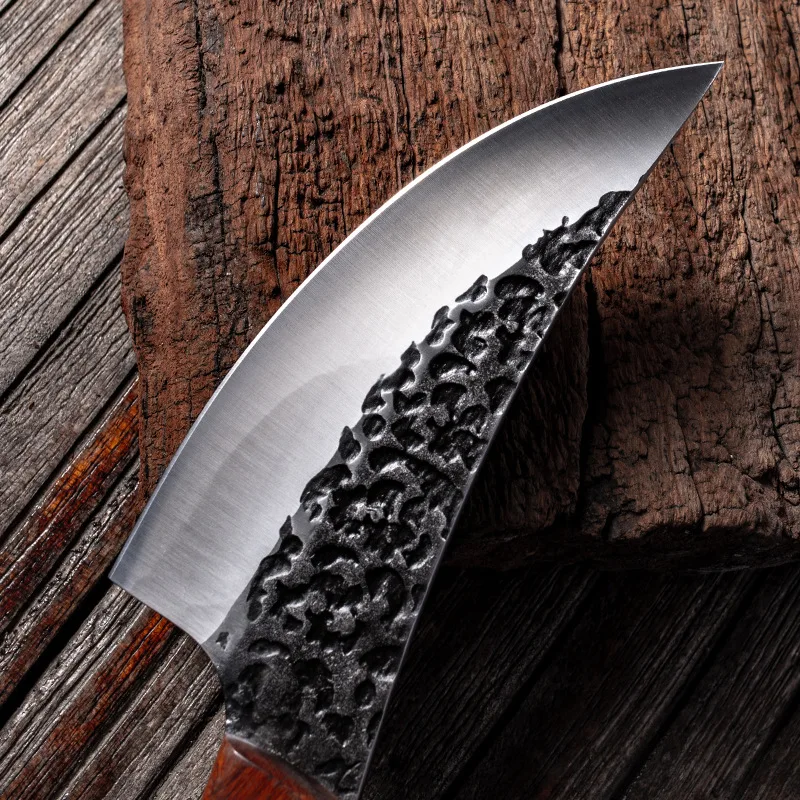 Нож ручной работы Liang Da 5CR15mov резец из черного дерева с полной ручкой Тан для мяса