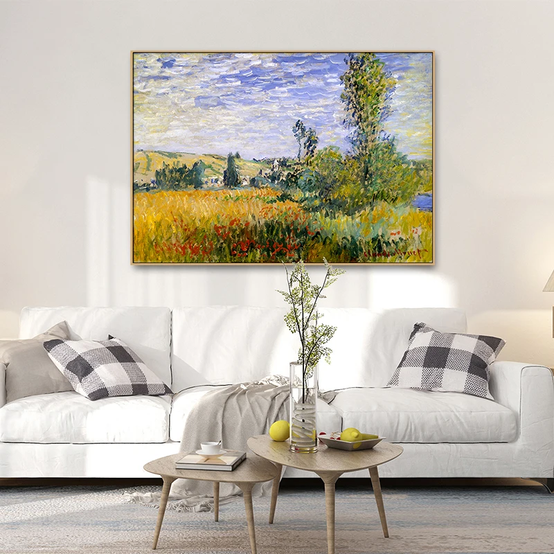 Постеры на холсте с изображением деревенского пейзажа | Дом и сад