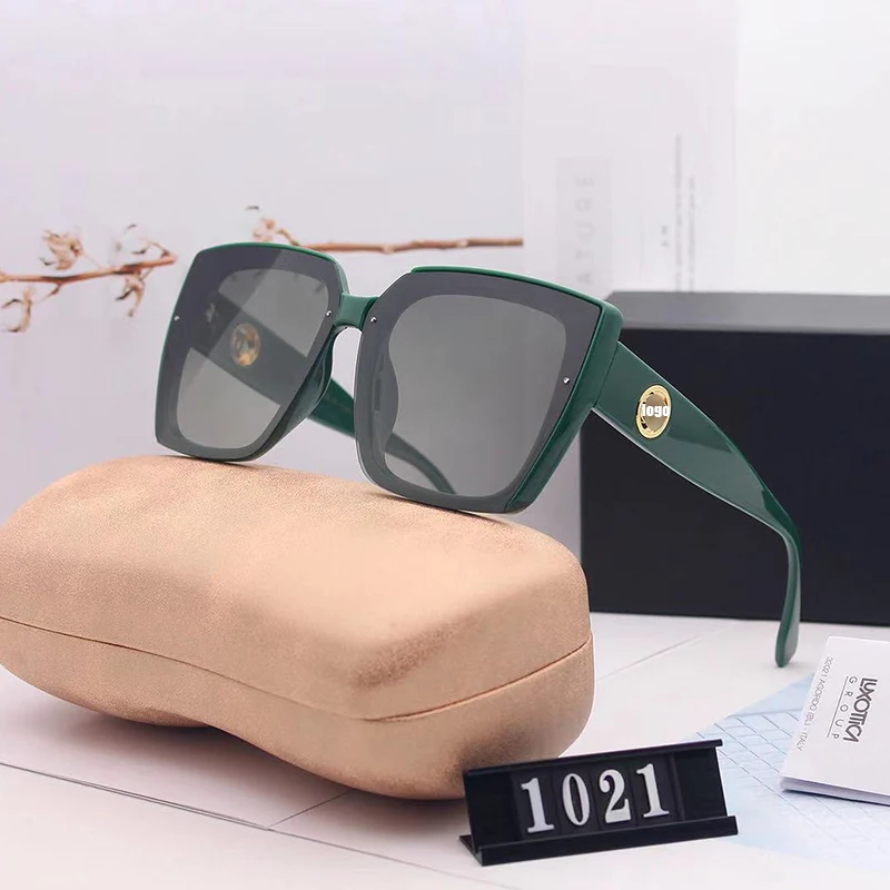 

2021 new male and female polarized sunglasses sunglasses fashion trend big frame glasses European and American trend