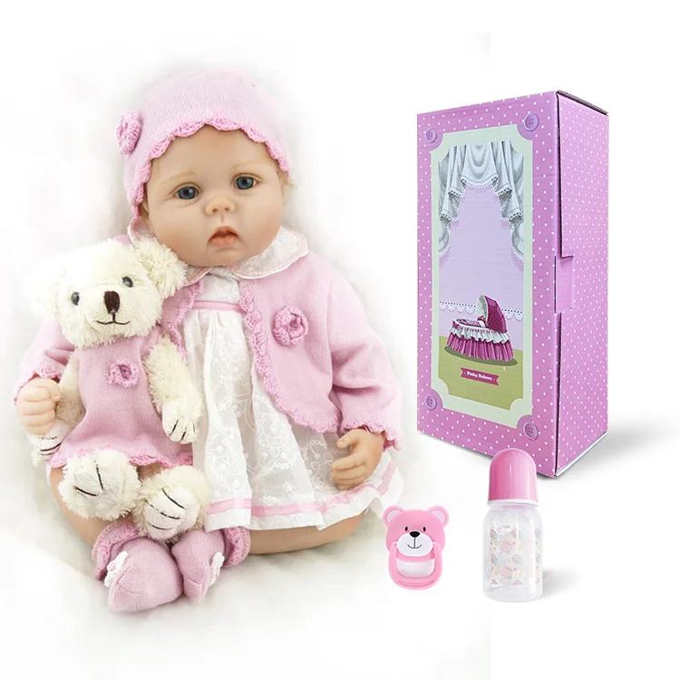 Топ Reborn Baby Реалистичная кукла 55 см высокое искусство милый горячий стиль лучший