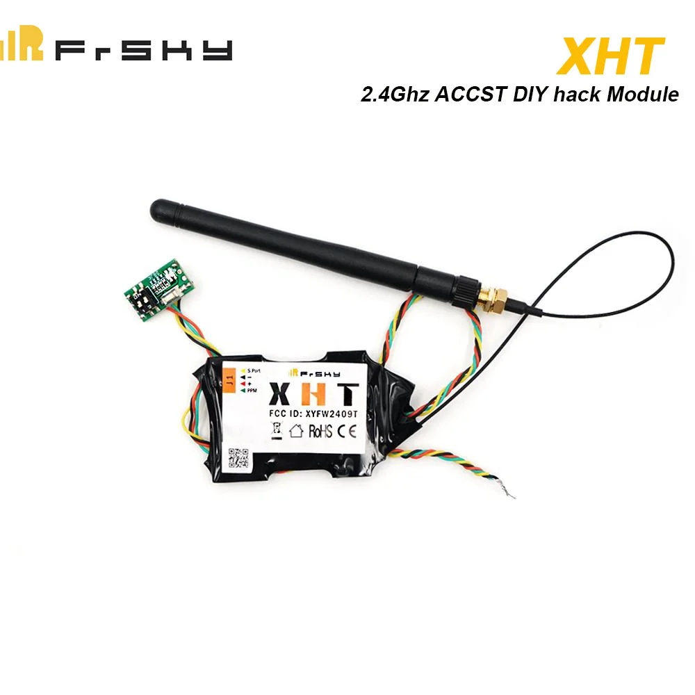 FrSky-Módulo de Hack DIY ACCST de 2,4 GHz, Puerto inteligente XHT D8 D16, modo para transmisor de modelo RC, modificar