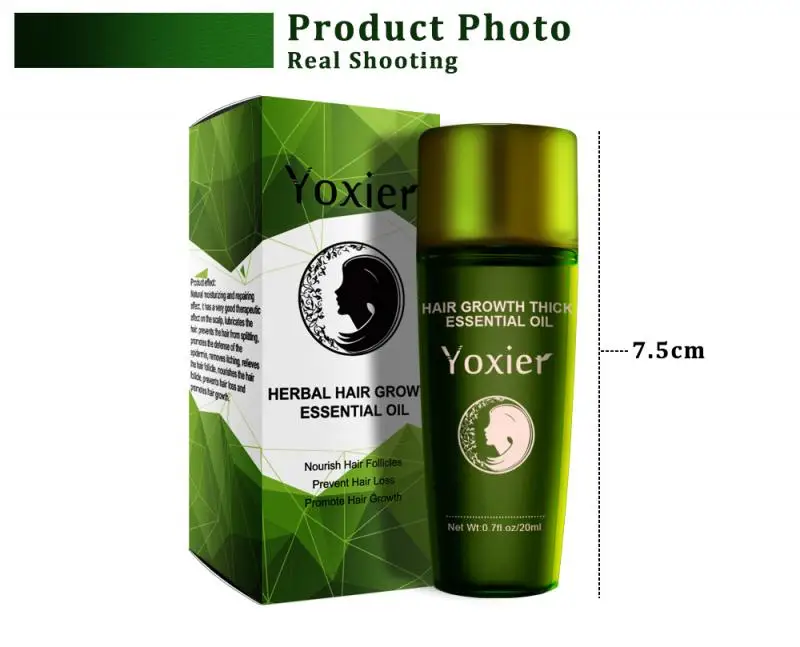 

20ml Hair Care Essential Oil Thick Growth Growth Hair Anti-dropping Liquid Hair Care Liquid Fast Repair Growth Care Liquid TSLM1