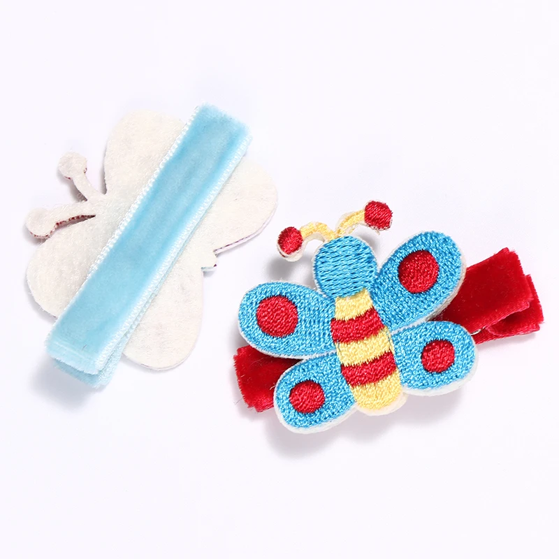 Детские заколки для волос с милыми мультяшными животными и фруктами изысканный