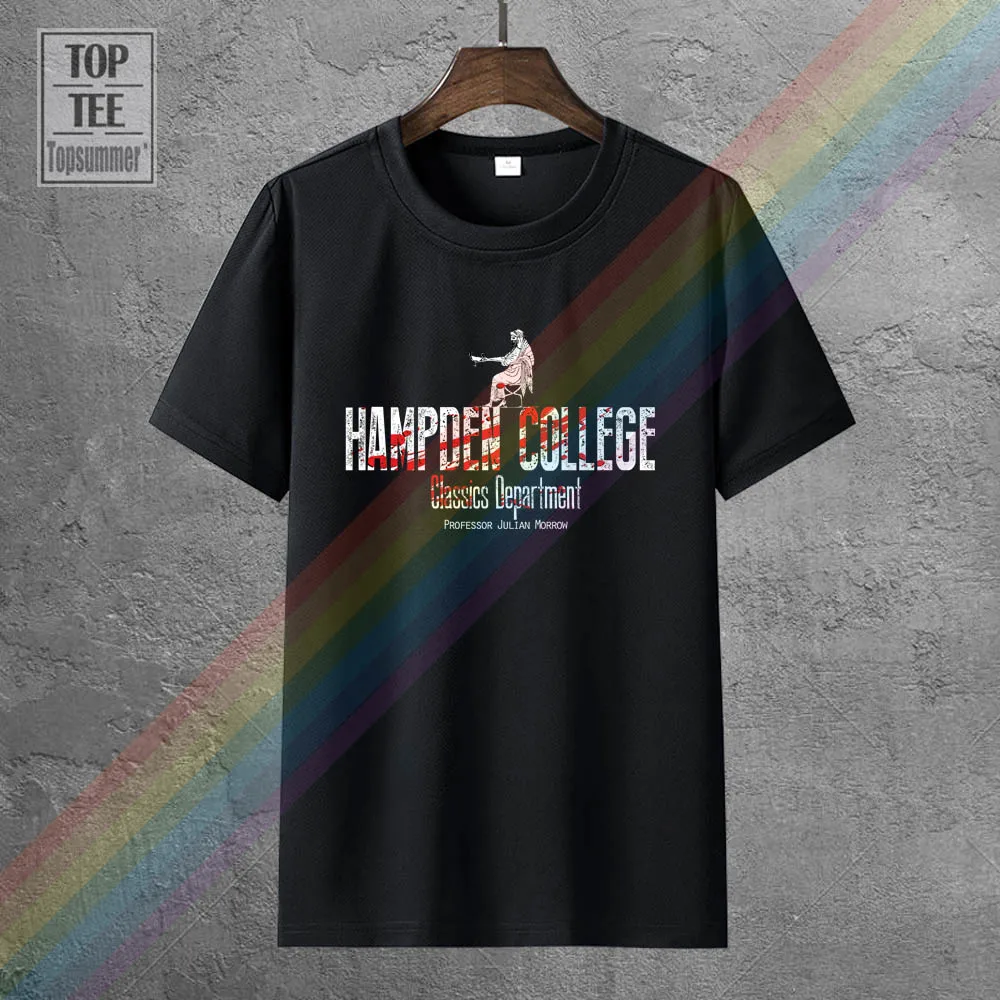

The Secret History - Hampden College Tshirt Retro Gothic Tee Shirt Funny New Sportwear Pastel T-Shirt Horror Skull T-Shirts