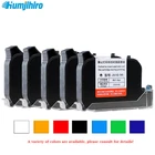 12,7 мм совместимый с 2588JS122580JS10 Быстросохнущий чернильный картридж с растворителем, Картридж для струйного принтера, черный