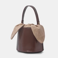 personalized womens bag milk tea bag bucket bag texture senior female new style small bag shoulder messenger handbag hot style