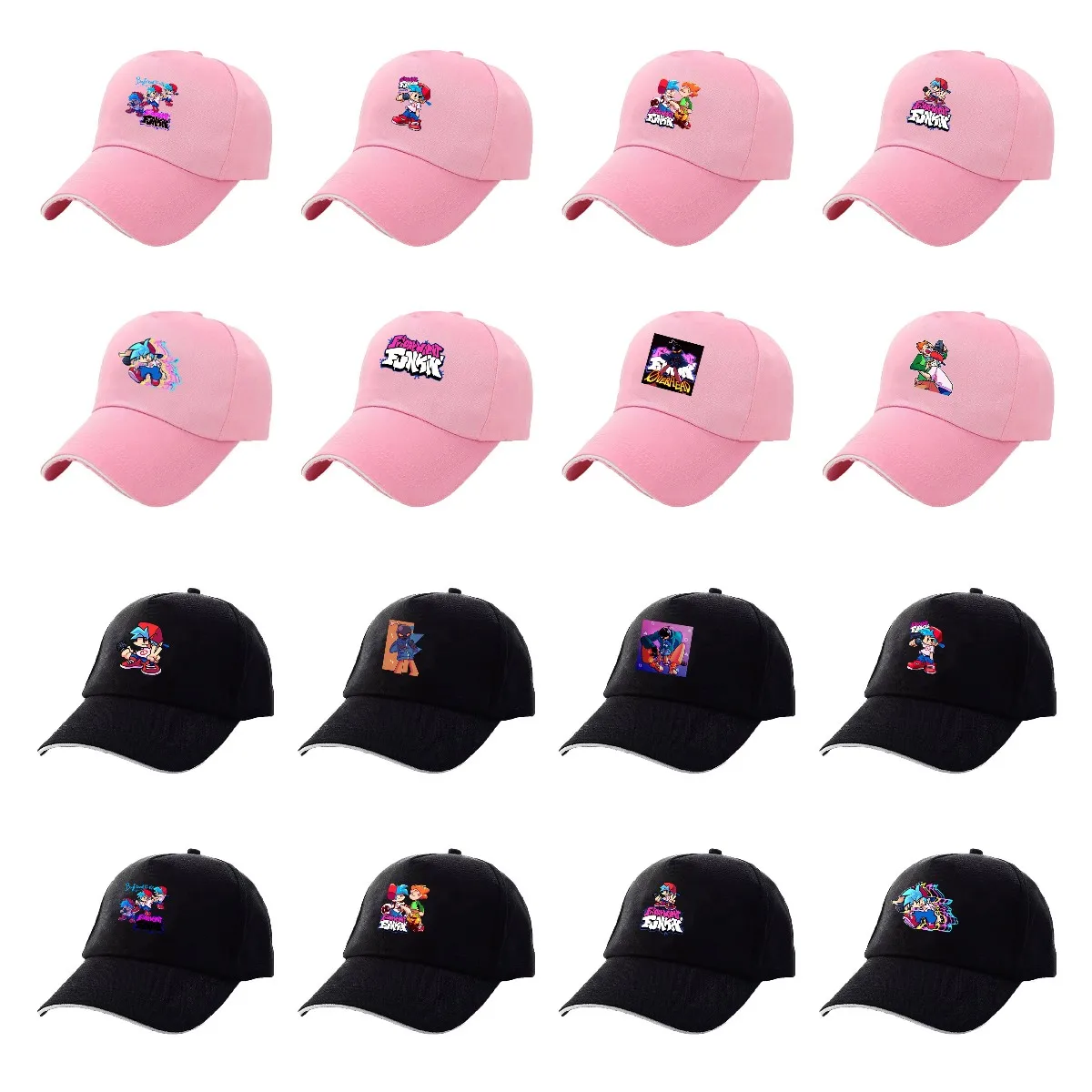 

2021 New Game FRIDAY NIGHT FUNKIN Baseball Caps Travis Men/Women Hat Cap High Quality Embroidery Man Women Summer Outdoor Hat