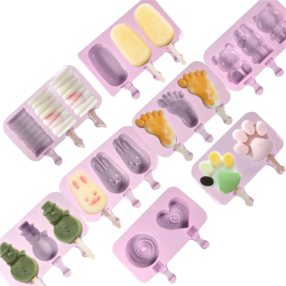 Силиконовая форма сделай сам для мороженого приготовления домашнего льда из