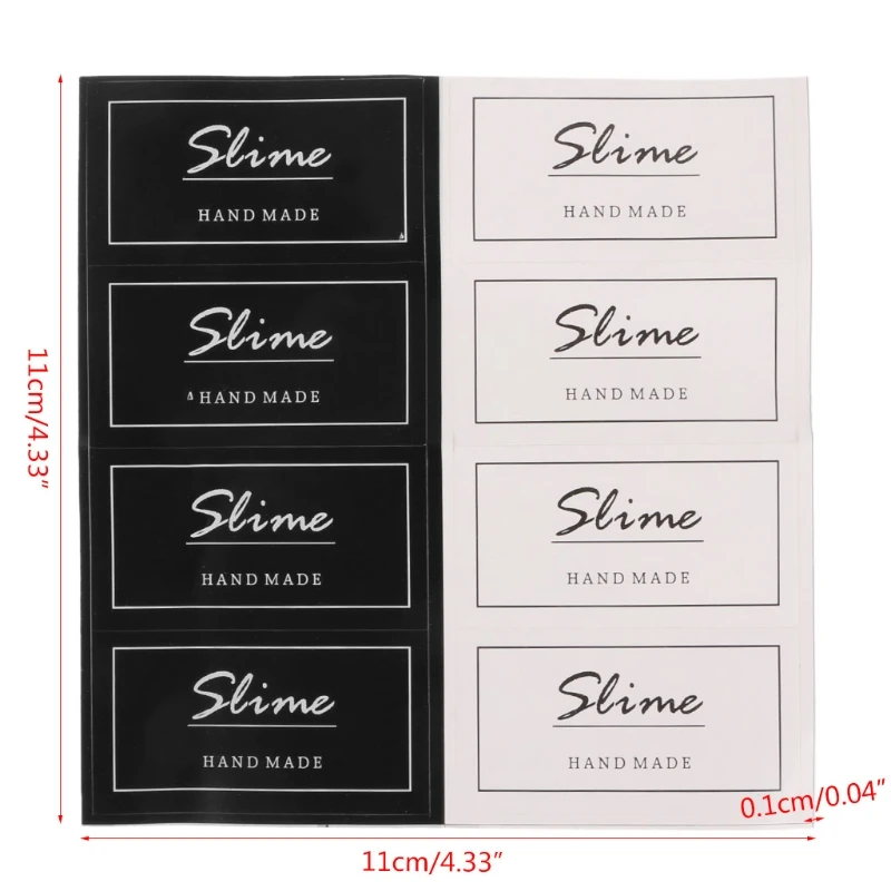 

New Slime Containers Sticker Storage Box Sticker Slime Supplies DIY Accessories