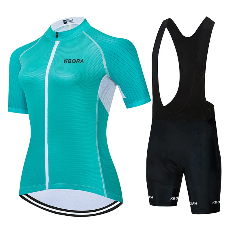 

Cycling Jersey Set Team Roupa Ciclismo Feminina Summer Short Sleeve Jerseys Cycling Clothing Triathlon Bib Shorts Suit