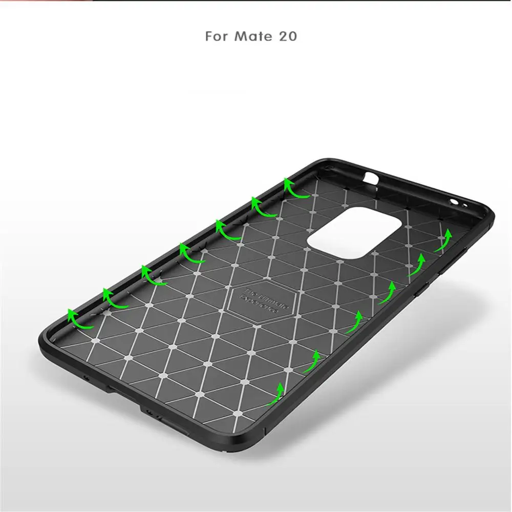 Роскошный чехол для телефона из углеродного волокна huawei mate 30 20 10 pro honor 8X 9X 9i 10i 20i V30