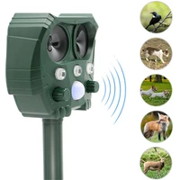 solar powered motion activated animal ultrasonic cats dogs repeller frighten animals 511 for outdoor gardening ultrasonic