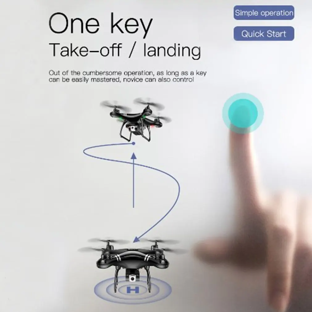 

Photographable Remote Control Plane Mini Aerial HD 4K Drone Toy Small Fixed Height Four-axis Aircraft