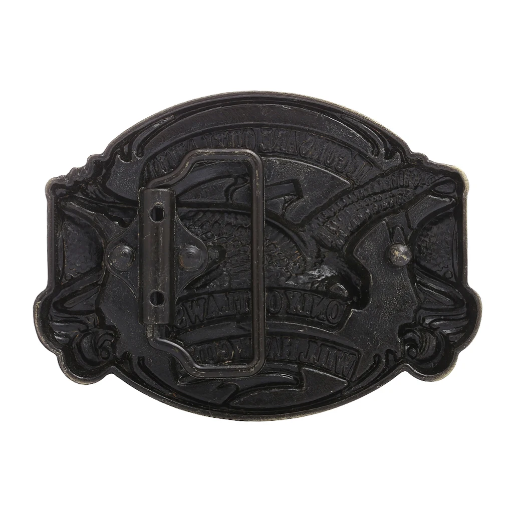 Винтажные пряжка для ремня в западном стиле с орлом ковбойский ремень джинсов