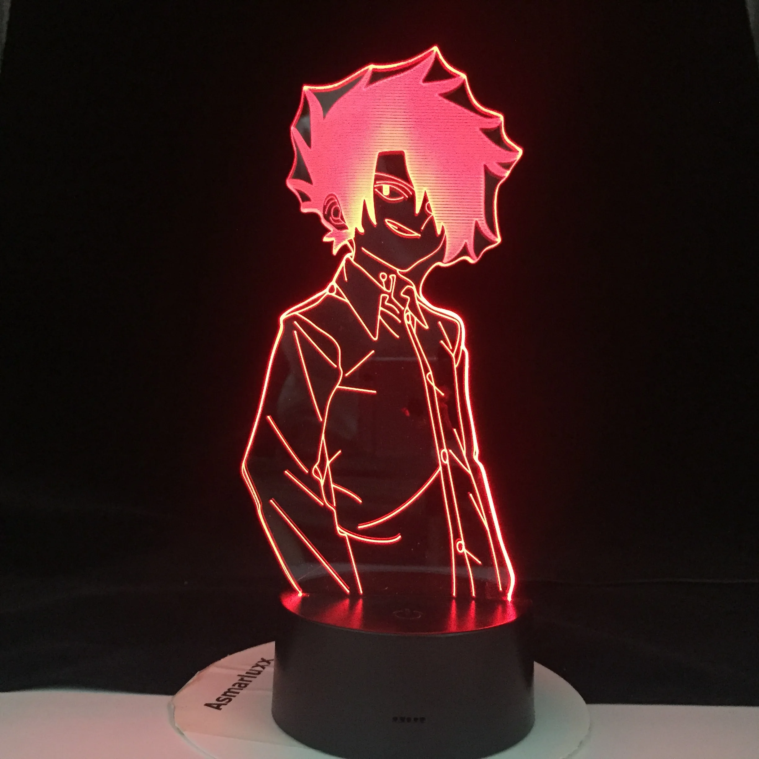 

The Promised Neverland Emma Japanese Manga Figure Led Night Light for Home Room Decor Kids Child Nightlight Bedside Desk Lamp