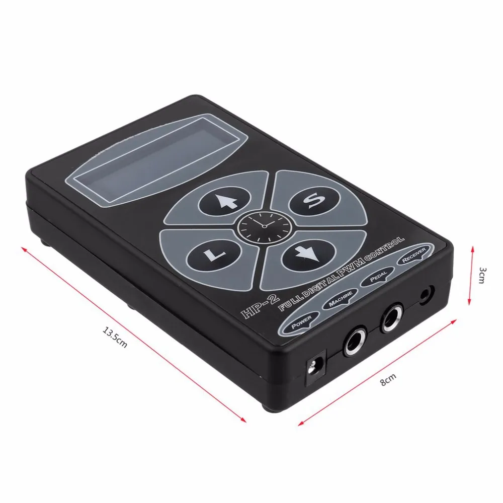 2019 Профессиональный блок питания для татуировки HP-2 источник с цифровым двойным