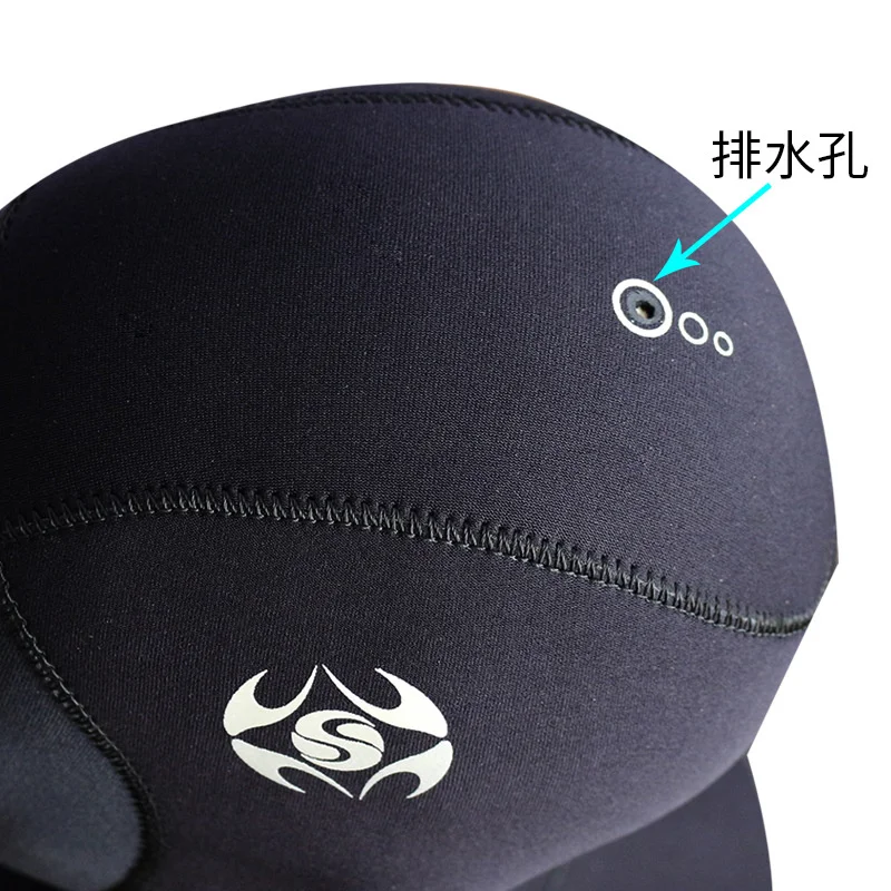 

1pc Slinx Scuba Diving Hood 3mm Neoprene Diving Cap Hoods Dive Sporting Fishing Men Waterproof Keep Warming Hat Wetsuit Hood New