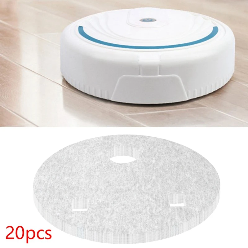 20 шт./компл. Чистящая бумага Автоматическая умная Чистка робот аксессуары Швабра