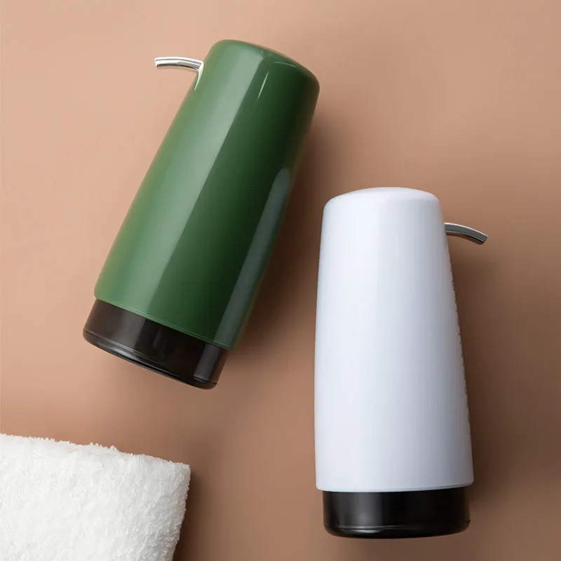 

420ml Soap Dispensers Empty Bath Pump Bottle for Hair Lotion Shampoo Shower Gel Portable Travel Refillable Soap Press Dispenser