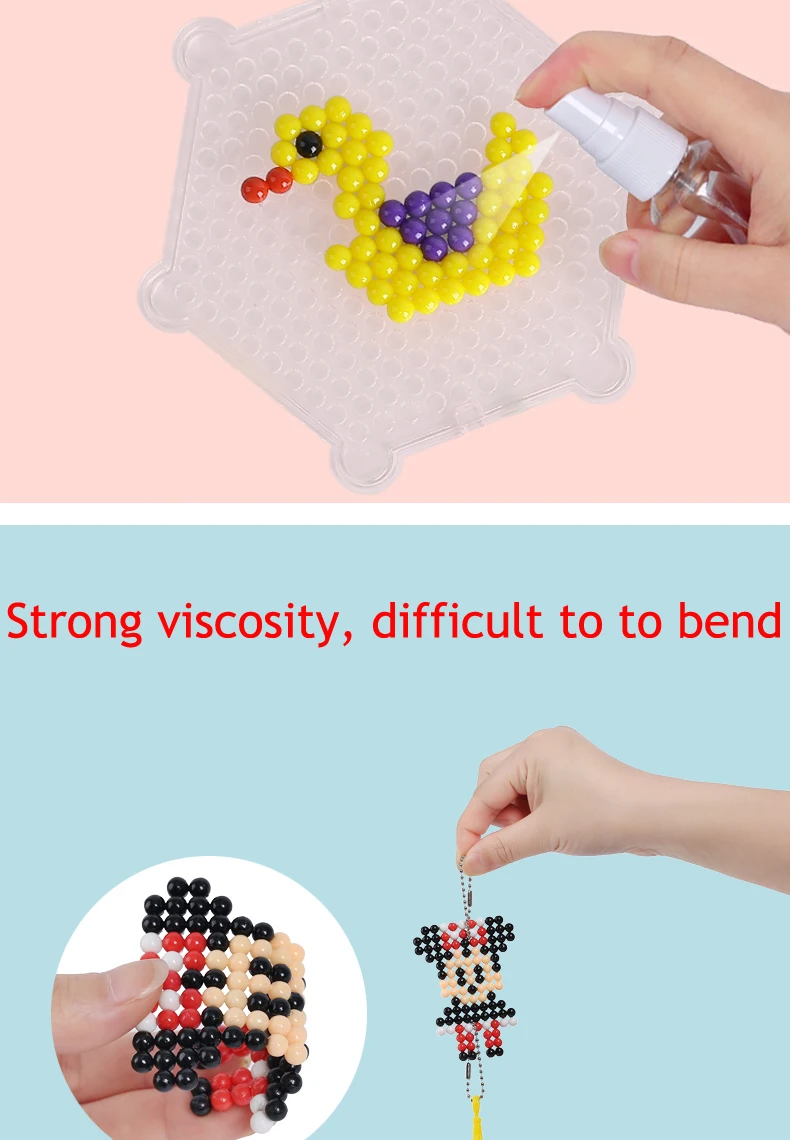DIY Набор водяных бусин, игрушки для детей, Монтессори, образование, Волшебная коробка, детские игрушки ручной работы для маленьких девочек и мальчиков 3, 5 От 7 до 8 лет