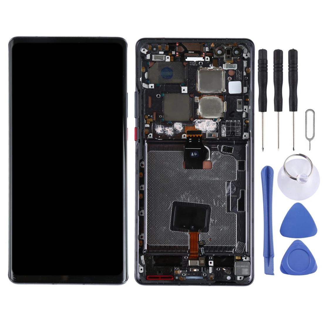 Pantalla LCD Original para m&oacute;vil, montaje completo de digitalizador con marco para Huawei Mate 40 Pro-1
