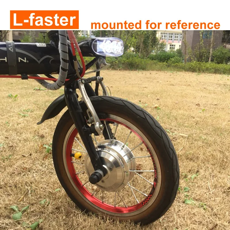 Электрический складной велосипедный мотор 36 в 250 вт самый узкий ступица для