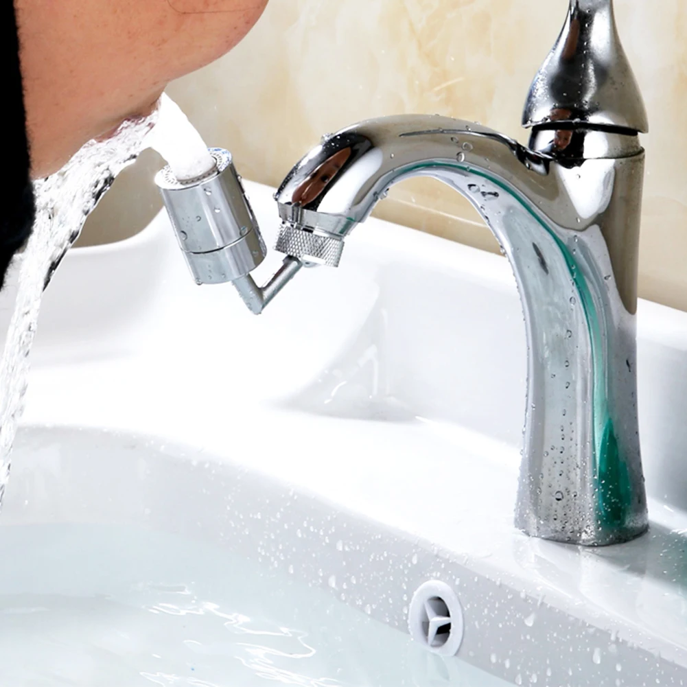 

Universal Splash Faucet Spray Head 720 Degree Rotating Tap Filter With Adapter Faucet Nozzle Hools Bathroom Kitchen Accessories