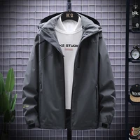 2021 new outdoor mens assault jacket hoodie workwear jacket mens windproof jacket spring and autumn shell jacket hooded casual