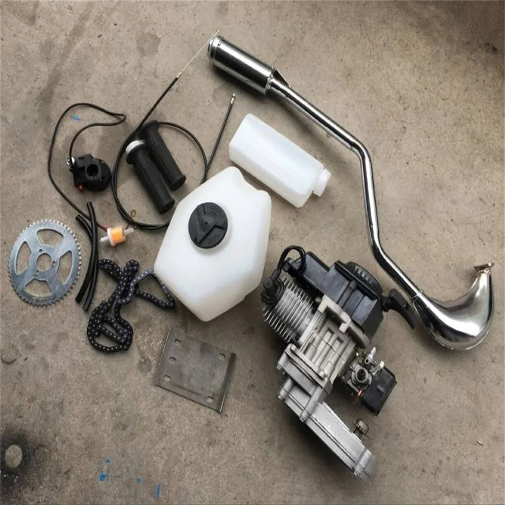 2 тактный 49CC бензиновый моторизованный внедорожный велосипед аксессуары для