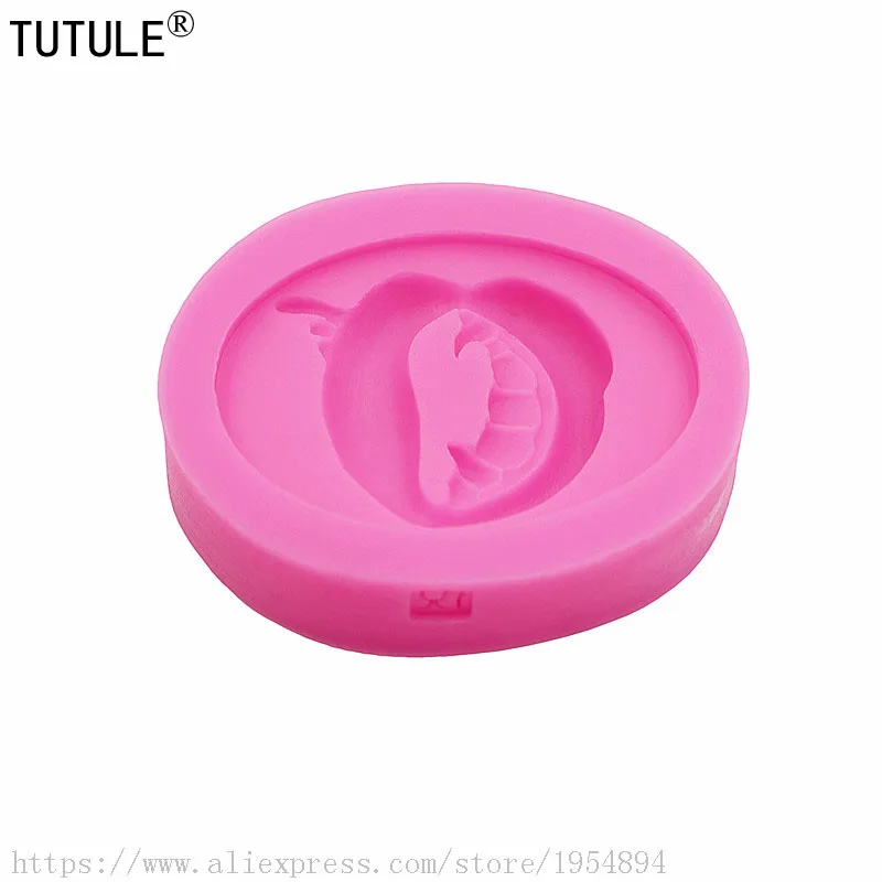 Силиконовая форма для губ формы печенья на День святого Валентина помадки из