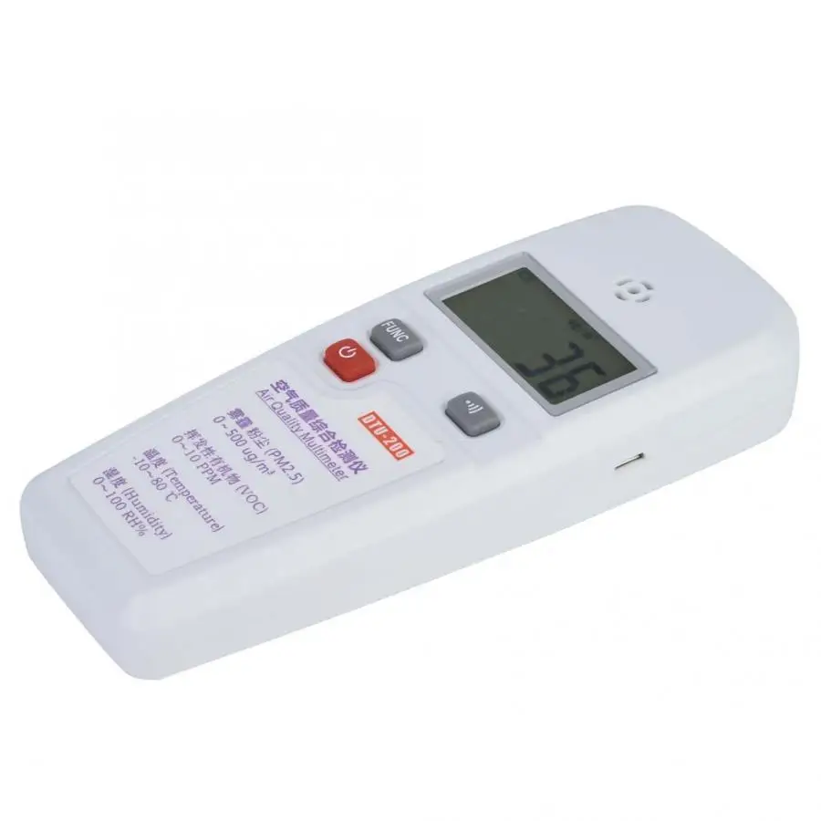 Цифровой детектор газового качества воздуха высокоточный анализатор тумана