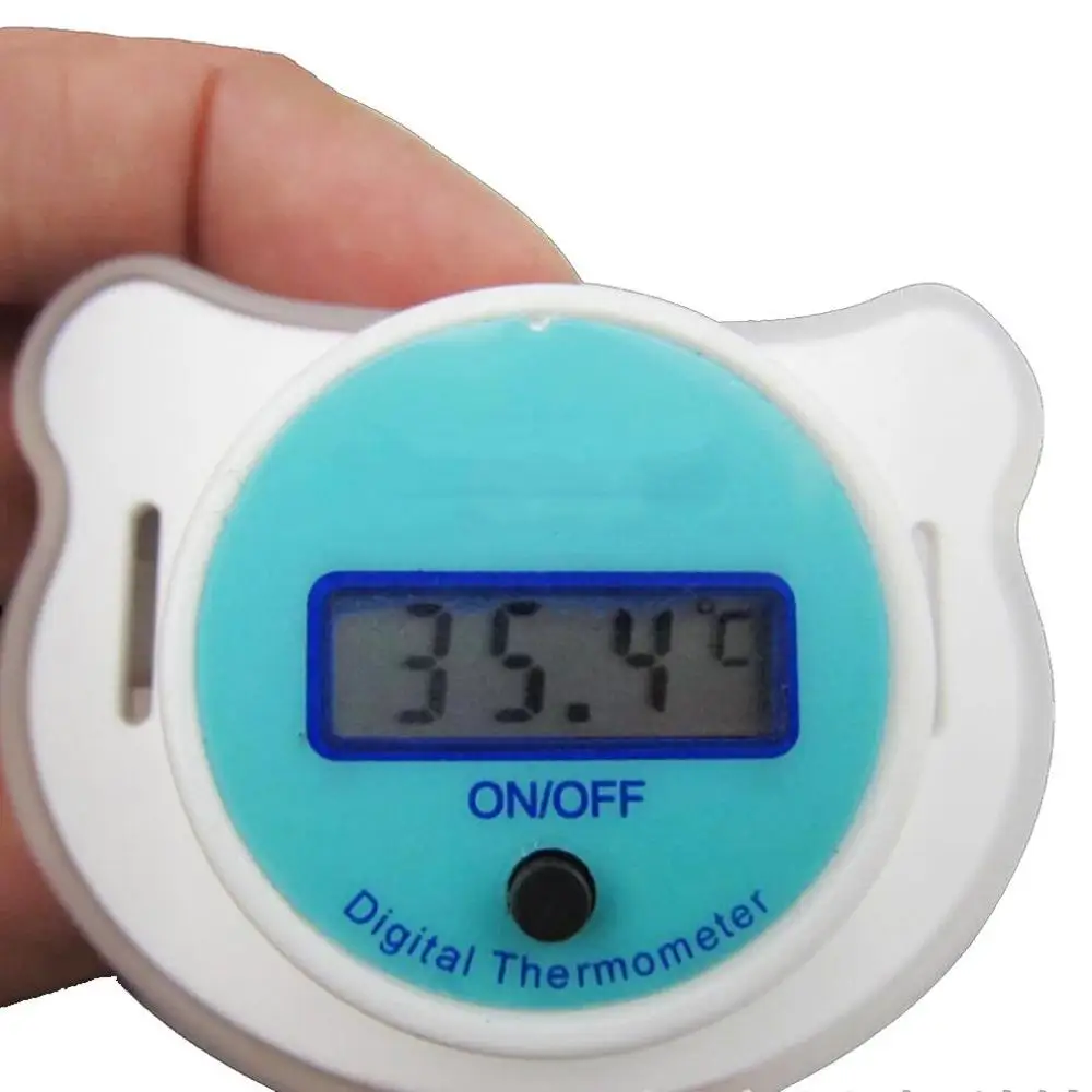 

LCD Digital baby thermometer Mouth Nipple Infant Thermometer Pacifier Measuring Tools Electronic Temperature Measurement
