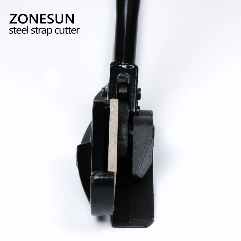 ZONESUN длинный ручной H400 металлический ножничный стальной резец для обвязки