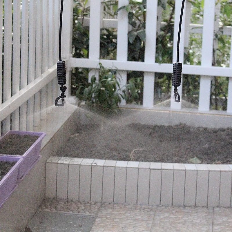 50pcs Automatic Irrigation Sprayer Garden Gardening Micro Sprinkler Equipment Greenhouse Rotating Atomization Nozzle | Дом и сад