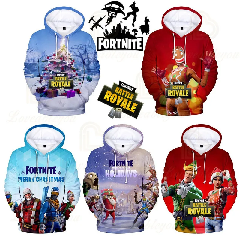 

Fortnite Men and Women Anime Battle Royale Hoodie Birthday Gift Boys Girls 3D Victory Thin Hoodie Hero Hoodie Kids Game