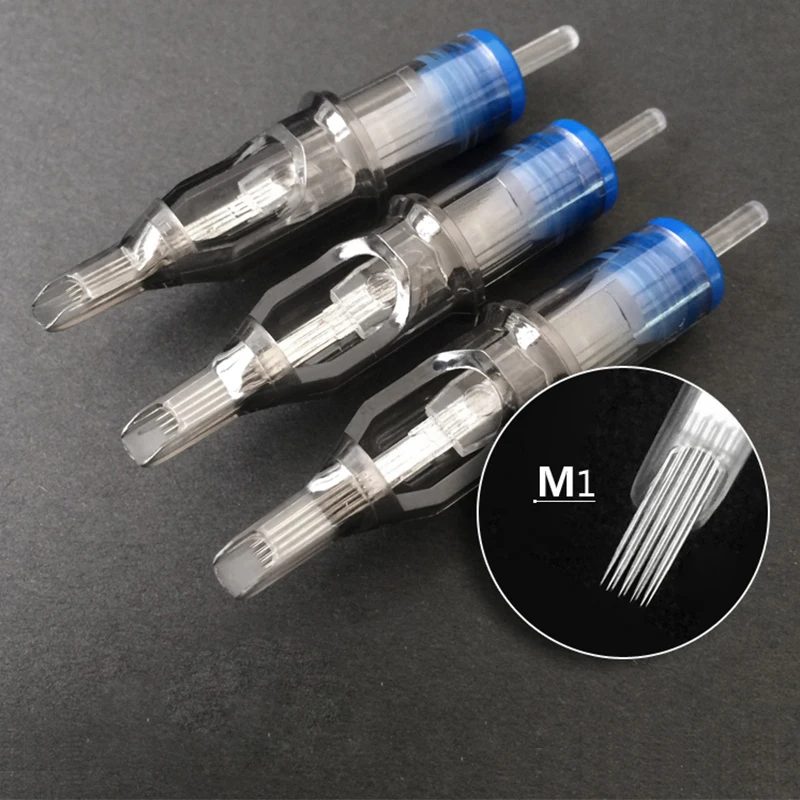 Одноразовые дезинфекционные иглы для полуперманентных тату картриджей 10 шт.