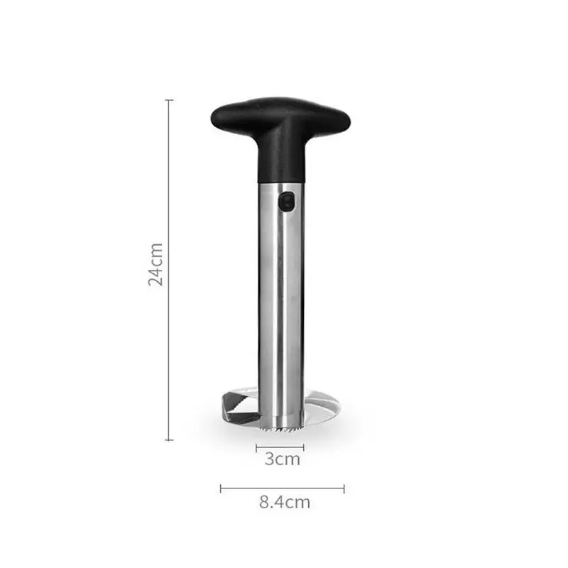 

1Pc Stainless Steel ABS Fruit Pineapple Peeler Corer Slicers Kitchen Fruit Knife Cutter Peeler Tool Kitchen Accessories Gadgets