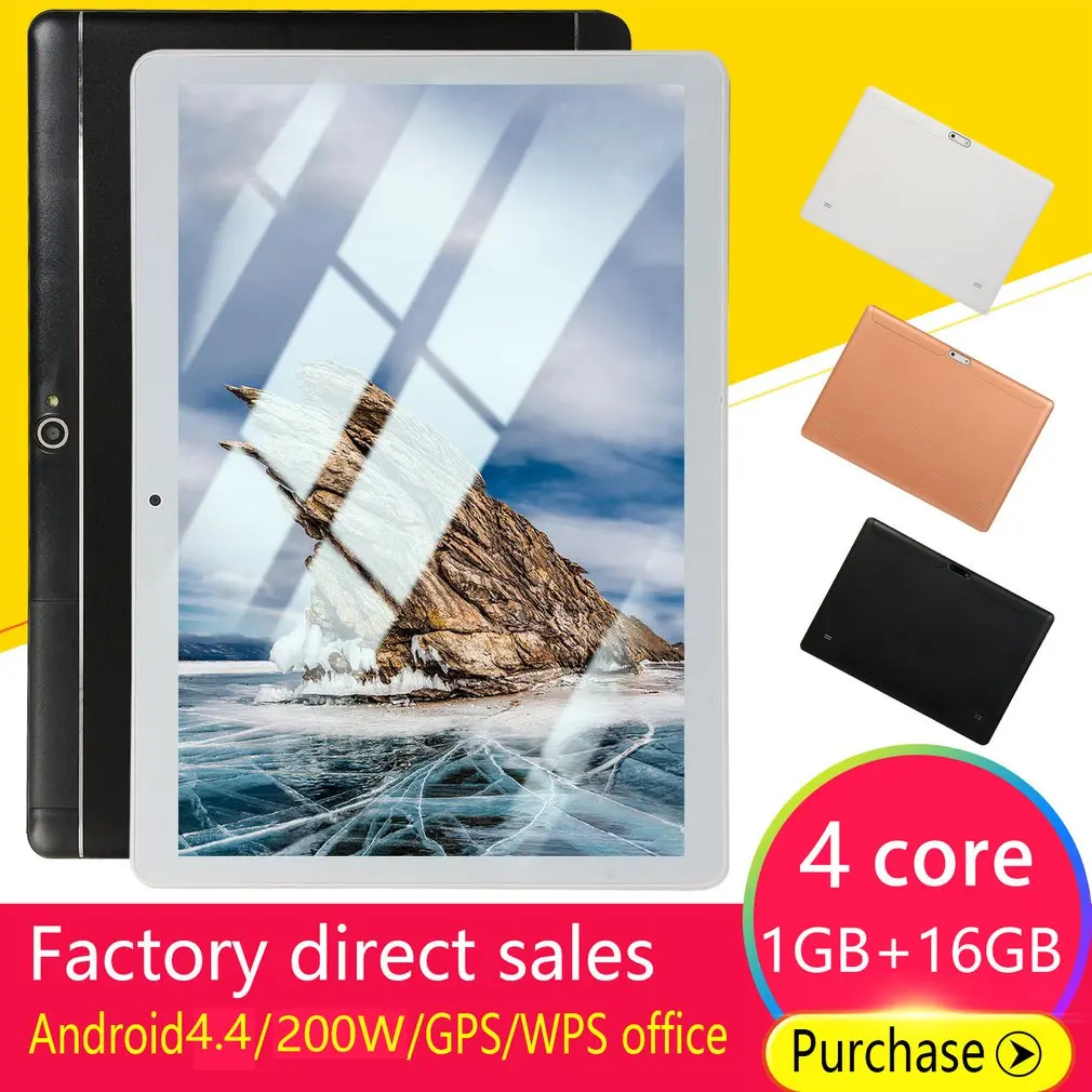 

s3 10 inch Smart Tablet Quad Core 3G call WIFI Custom Android 1.6GHz Processor Frequency Intelligent Gravity Sensor