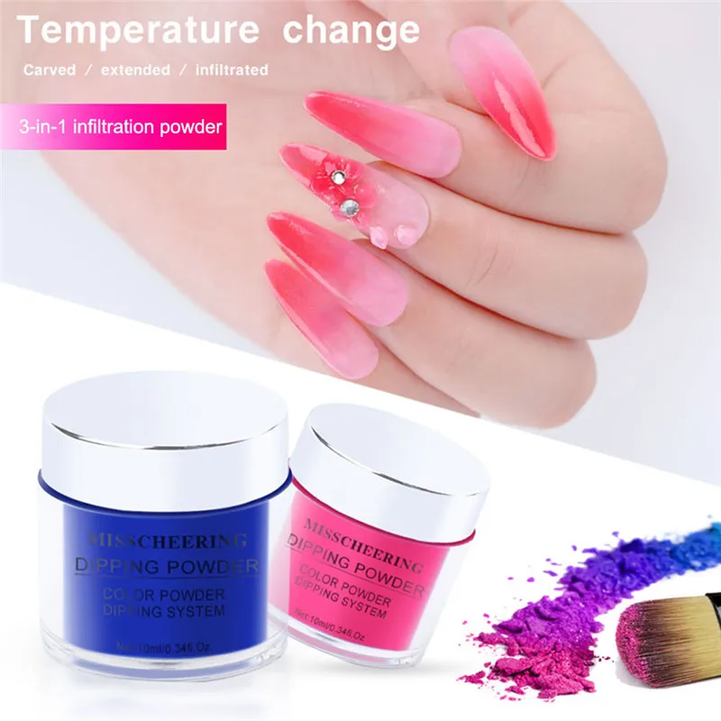 Набор для маникюра сухой хромовый Пигмент 10 г|Лак ногтей| |