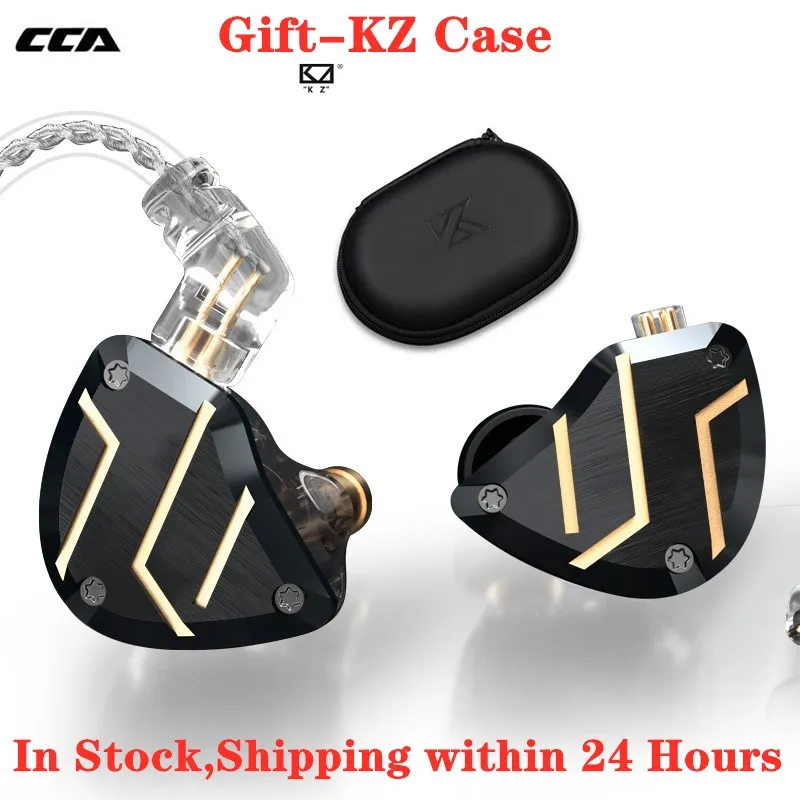 2020 CCA C10PRO/C10 PRO 4BA + 1DD гибридные наушники вкладыши Hifi Dj монитор для бега спортивные