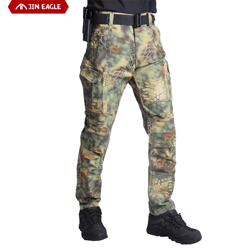 

Men Tactical Pants Camouflage Military Casual Combat Army Cargo Waterproof Repellent Ripstop 4XL Trousers Joggers Hiking Pants