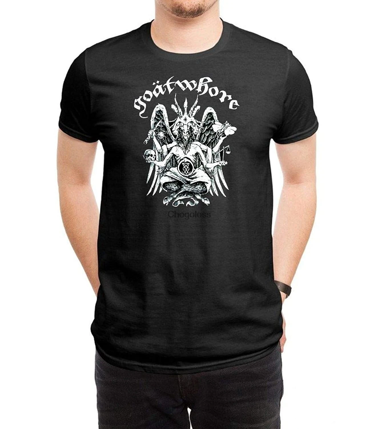 

camisas para hombre Goatwhore negro (1)