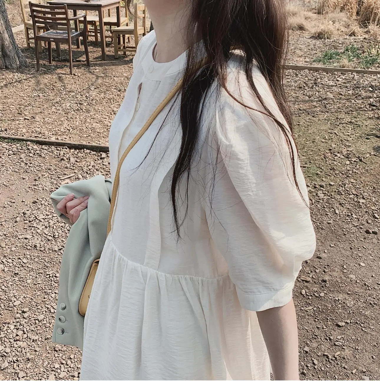 2021 Новое платье Babydoll вечернее женское винтажное Вечерние большие пляжные