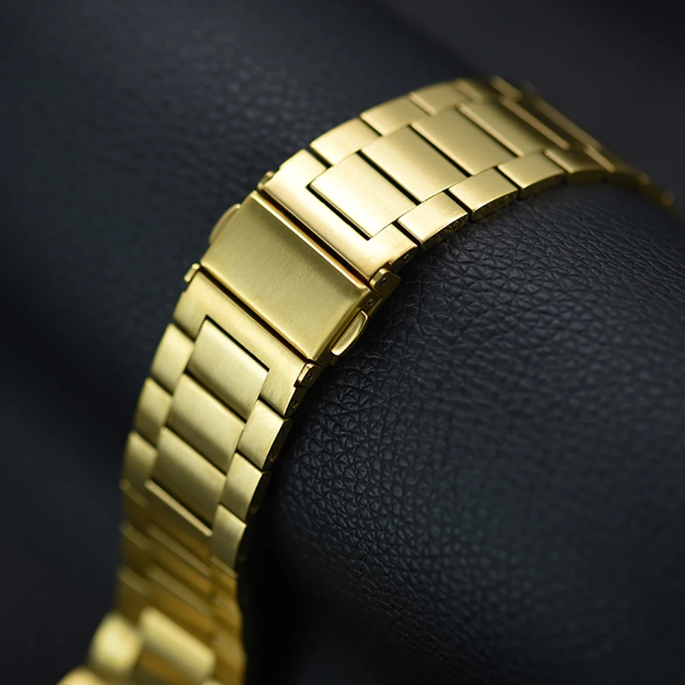 

For Apple Series Iwatch SE 654321 Stainless Steel Straps Pink/Gold/Rose Gold/Blue/Multi-color/Silver/Black Watch Bands Men/Women