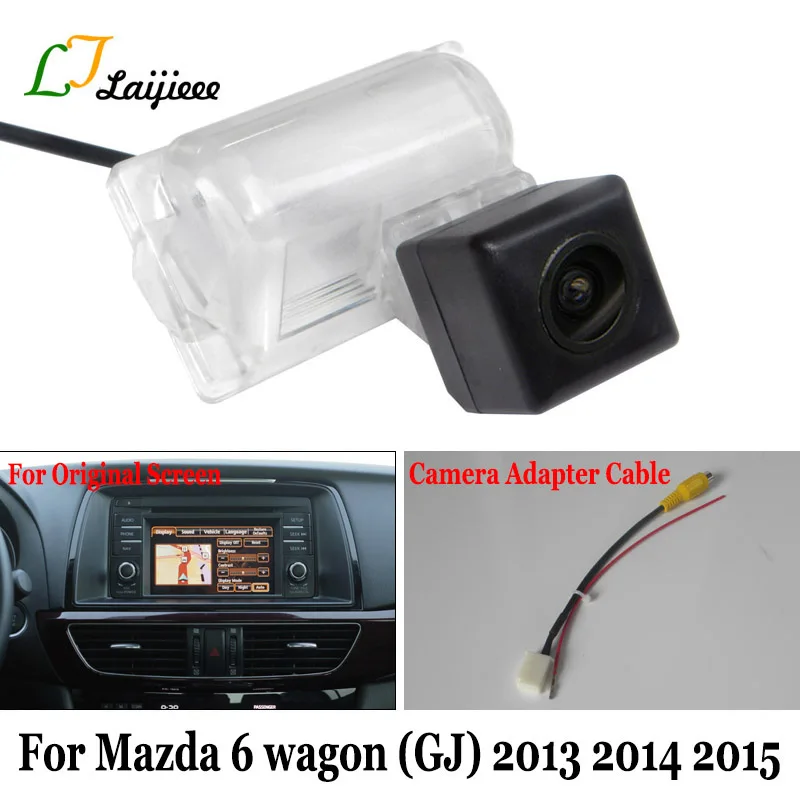 Камера заднего вида для Mazda 6 Mazda6 Wagon GJ 2013 2014 2015 HD Автомобильная камера и 4